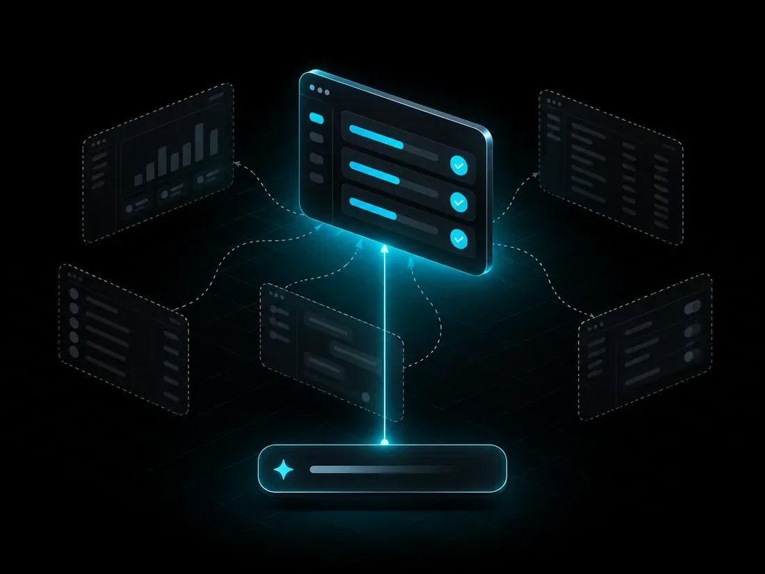 An AI experience that brings user intent into one interface