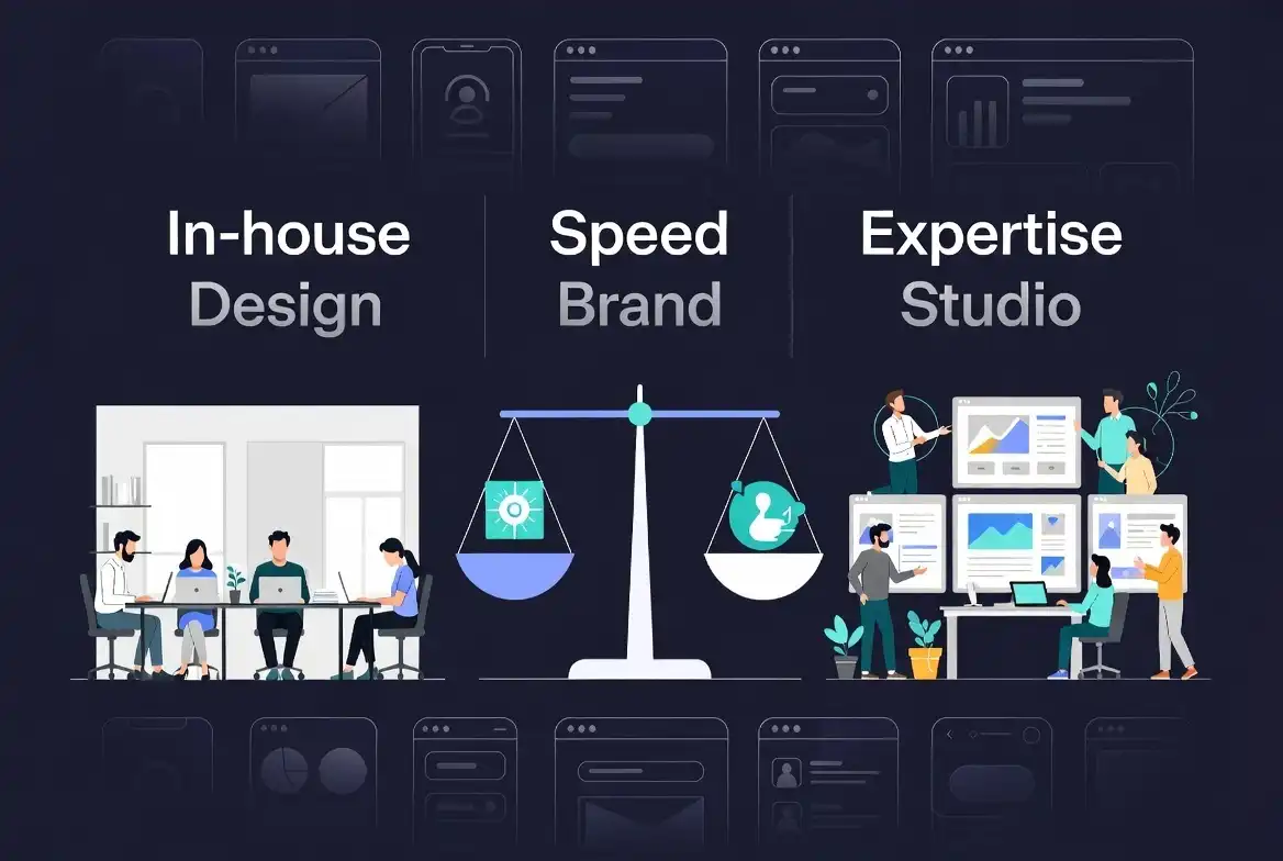 Design Studio or In-House Team? How to Make the Right Decision for Product-Focused Brands