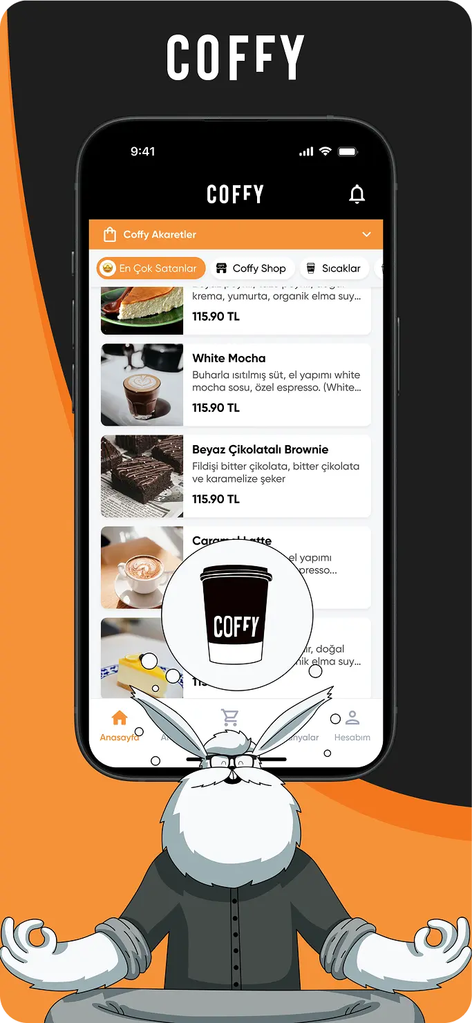 Coffy App Store preview screen 1