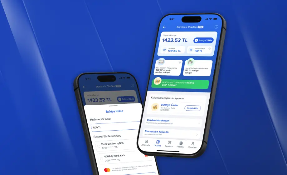 Domino’s Cüzdan: Daha Net, Daha Kullanışlı Bir Bakiye Deneyimi