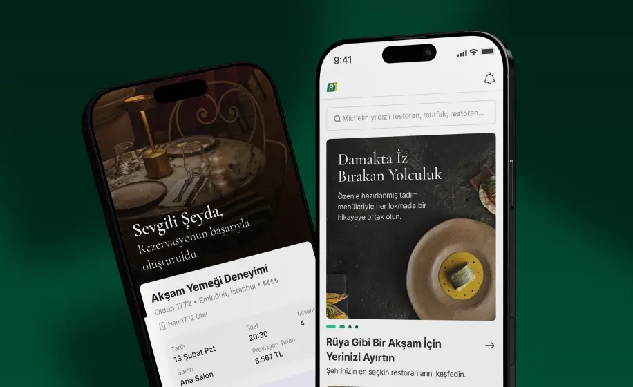 Rezervem —  Sıradanın Ötesinde Rezervasyon Deneyimi